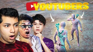 When YOUTUBERS Are In The Same Lobby | PUBG MOBILE