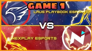 (GAME 1) PLAYBOOK ESPORTS VS NEXPLAY ESPORTS | MPL SEASON 7 | MLBB!