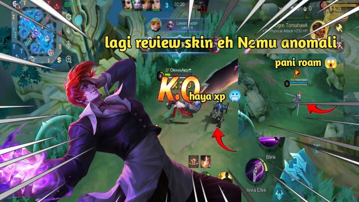 lagi review skin Chou eh Nemu anomali njir 😂😂