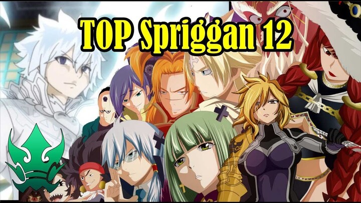 12 Spriggan Dari Terlemah Ke Terkuat | Anime Fairy Tail