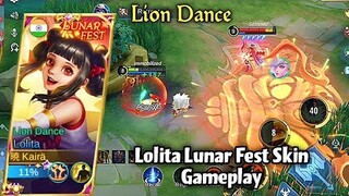 LOLITA LION DANCE GAMEPLAY!🧡🎆LUNAR FEST🔥EP 3💮