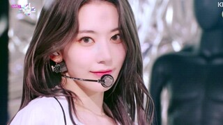 白衣打歌服美晕！LESSERAFIM 5.6音银打歌舞台+直拍+采访