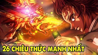 Tanjiro Có 26 Chiêu Thức _ 10 Chi Tiết Đặc Biệt Có Thể Bạn Bỏ Lỡ Trong KnY