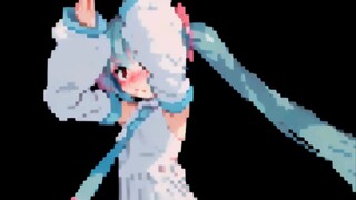 初音未来像素摇