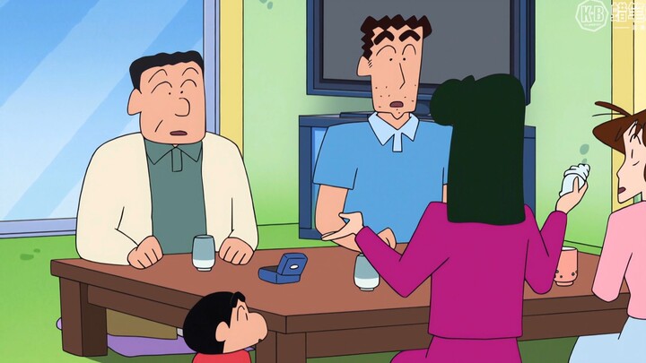 Japan's latest episode of Crayon Shin-chan: The department head provides divine assistance, giving t