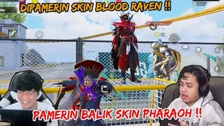 MAIN BARENG ZAN GAK TERIMA DIPAMERIN SULTAN BLOOD RAVEN , PAMERIN BALIK SKIN PHARAOH - PUBG MOBILE