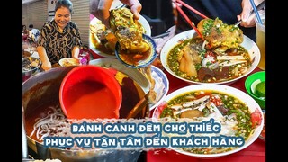 BÁNH CANH GIÒ HEO nổi tiếng ở Chợ Thiếc siêu dễ thương cực chiều khách  | Địa điểm ăn uống