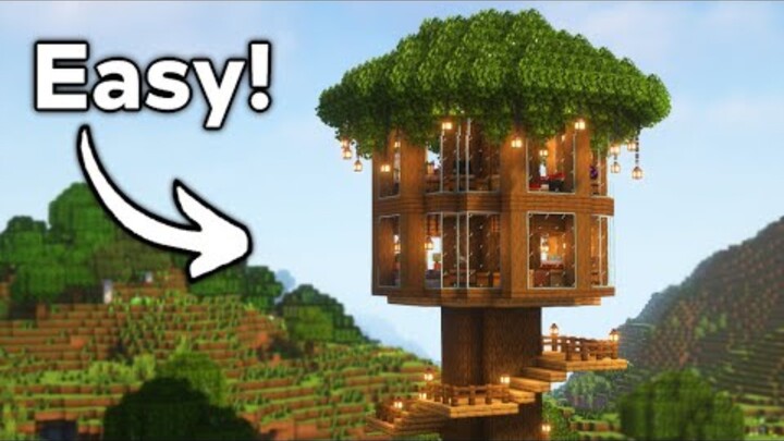 Minecraft: Building a Super-Practical Survival Treehouse