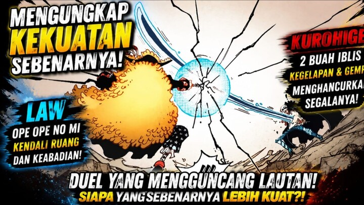 Law vs Kurohige: Duel yang Mengguncang Lautan dan Mengungkap Kekuatan Sebenarnya Kurohige! - Part1