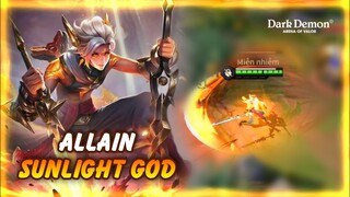 Allain Thần Mặt Trời - Sunlight God | Dark Demon AOV