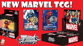 A New Marvel TCG Just Released & It Looks AWESOME! (Weiss Schwarz)