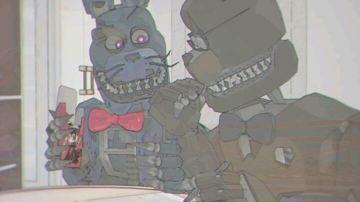 FNAF Nightmare Bear Rabbit cp [MMD] ฝันร้ายฟรอนนี่