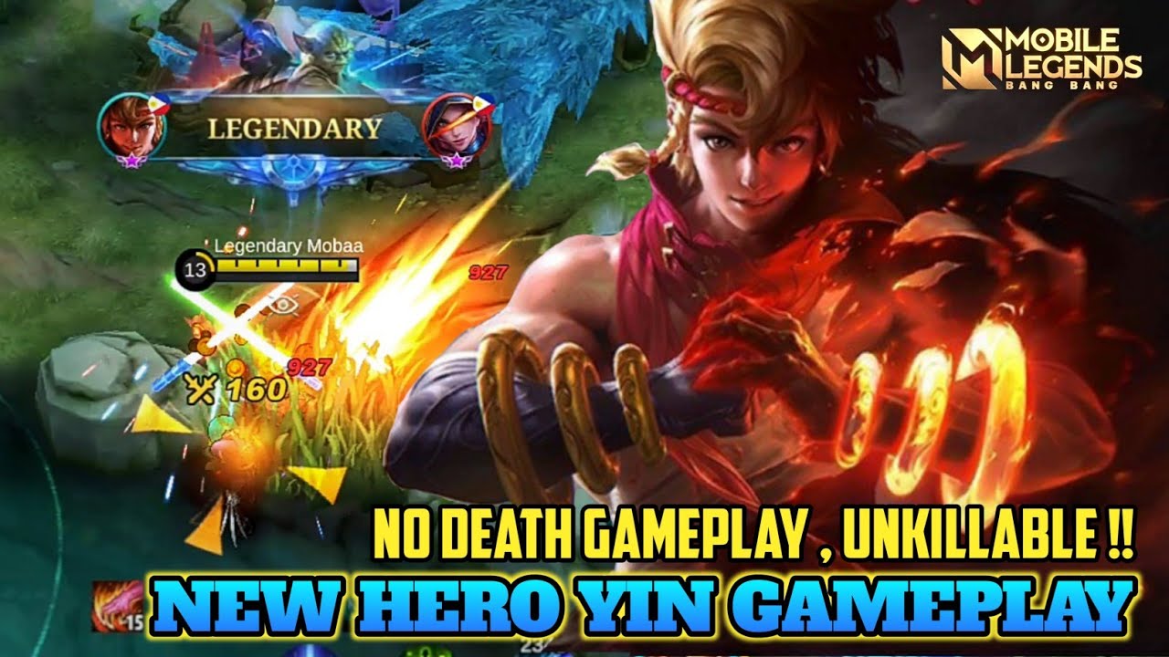 Yin Mobile Legends , New Hero Yin Legendary Gameplay - Mobile