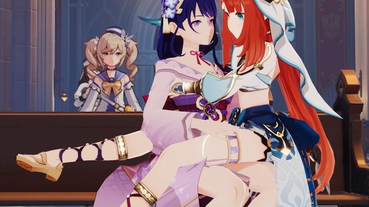 Nilu: "General, is it bad for us to do this?" Ying: "Nilu smells so good"