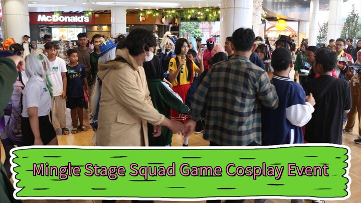 Mingle Stage Squad Game Cosplay Event