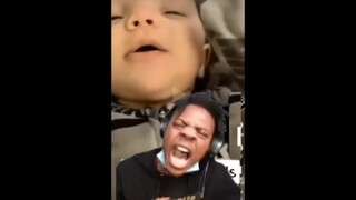 白人宝宝开口第一句甲亢就没绷住