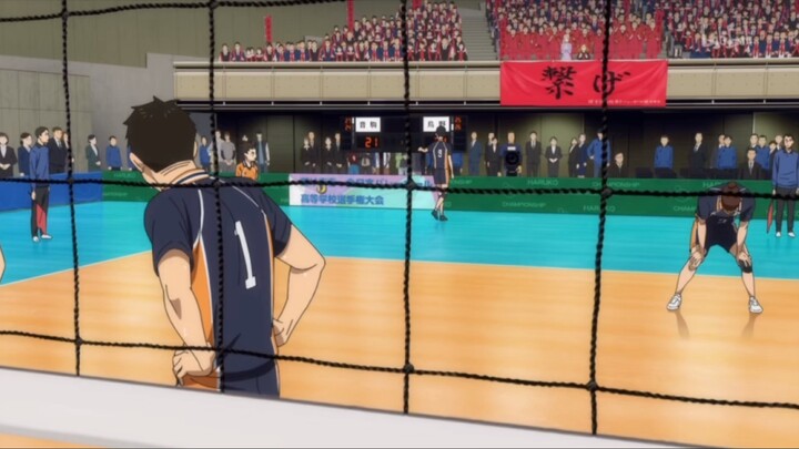 【هايكيو! ما الذي تفكر فيه لحظة سقوط الكرة؟】