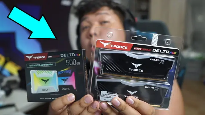 T-Force Delta RAM and SSD Unboxing!