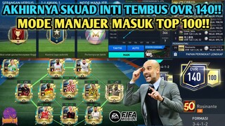 ROMBAK SKUAD DAN AKHIRNYA TEMBUS OVR 140!! PAKE TAKTIK INI MODE MANAJER MASUK TOP 100 FIFA MOBILE!!