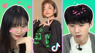 Korean guy&girl react to Filipino hot Tiktok?!