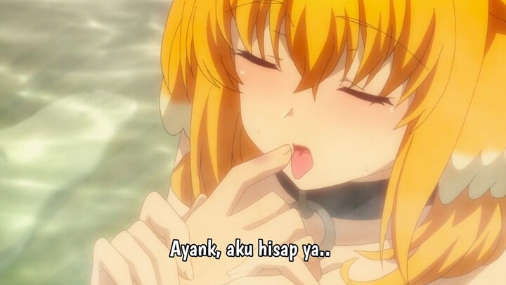 Adegan panas Roxanne-chan menghisap ular kasur Michio di pemandian 🥵💦