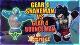 Gear 4 Snakeman vs Gear 4 Bounce Man - Full Showcase in A One Piece Game