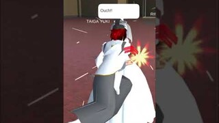 Horor Sakura School Rika dihadapkan dengan pembunuh hantu part 9 #shorts