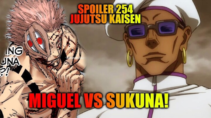 Spoiler Ch. 254 Jujutsu Kaisen -  Kusakabe Kalah - Shaman Afrika Selatan Muncul - Miguel Vs Sukuna!