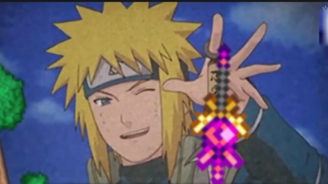 Naruto, tapi efek suara Terraria