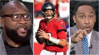 Marcus Spears tells Stephen A. Why Tom Brady is better than Aaron Rodgers - Bucs repeat Super Bowl!