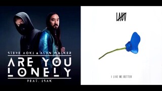 Are You Lonely // I Like Me Better [Remix Mashup] - Steve Aoki & Alan Walker x Lauv