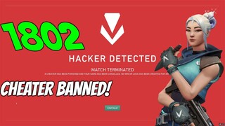 MASA CUMAN 1802 CHEATER YANG KE BANNED? | Ask-Valorant #5 Indonesia