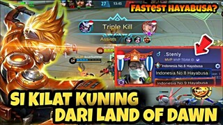 Fast Hand Hayabusa ! KILAT KUNING DARI LAND OF DAWN ! Stenly Hayabusa Gameplay