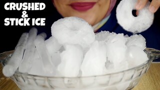 ASMR ICE EATING || DONAT ICE,DUMPLING ICE&STICK ICE || MAKAN ES BATU |segar| ASMR INDONESIA