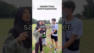 TEBAK 3 KOTA HURUF W DAPAT UANG 50 RIBU TAPI SULIT UNTUK DI JAWAB 😂 #viral #shorts