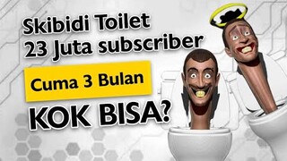 Kenapa Skibidi Toilet Bisa Populer? padahal video nya absurd