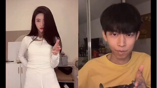 【Sun Rui】Sun Rui's TikTok call PK penalty with Si Waige: Re-dancing Gashina after four years