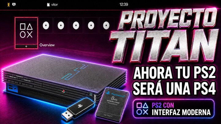¡Tu PS2 con interfaz estilo PS4! Project Titan Magenta Edition — Instalación y prueba
