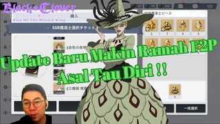 🍀Update Baru🔥 Makin Ramah Newbie & F2P🔥 [Black Clover Mobile]