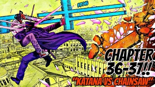 FINAL FIGHT!!🔥CHAINSAW MAN VS KATANA MAN!!⚔|EP 12 PART 1|CHAPTER 36-37|CHAINSAW MAN TAGALOG