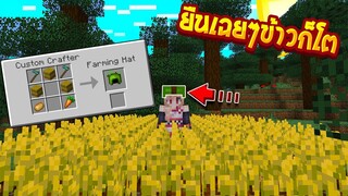 ถ้าเกิดเมื่อ ของทั้งโลกมายคราฟ..สามารถคราฟหมวกปลูกข้าว!! (Minecraft)