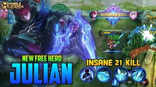 Julian Mobile Legends , Next New Hero Julian Gameplay - Mobile Legends Bang Bang