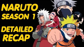 NARUTO SEASON 1 (DETAILED RECAP)