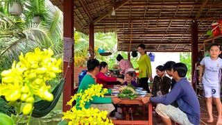 Hôm nay làm lại món ăn truyền thống ở quê đãi gia đình sau những giờ lao động | HCL #151