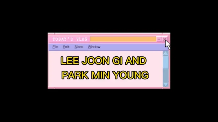 Lee Joon Gi and Park Min Young