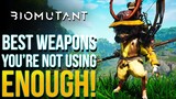 Biomutant - All Unique LEGENDARY Tribe WEAPONS & Their Secret Powers (Biomutant Tips & Tricks)