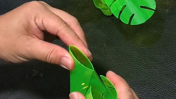 cara buat bunga plastik