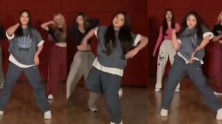 【NMIXX Jiwoo】不愧是舞担，这力度能一拳打死我！！！