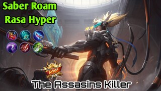 Saber Roam kuasai pertandingan | MLBB Mobile legend