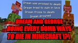 Every Death in Dream's Death Shuffle ft. George (Minecraft)